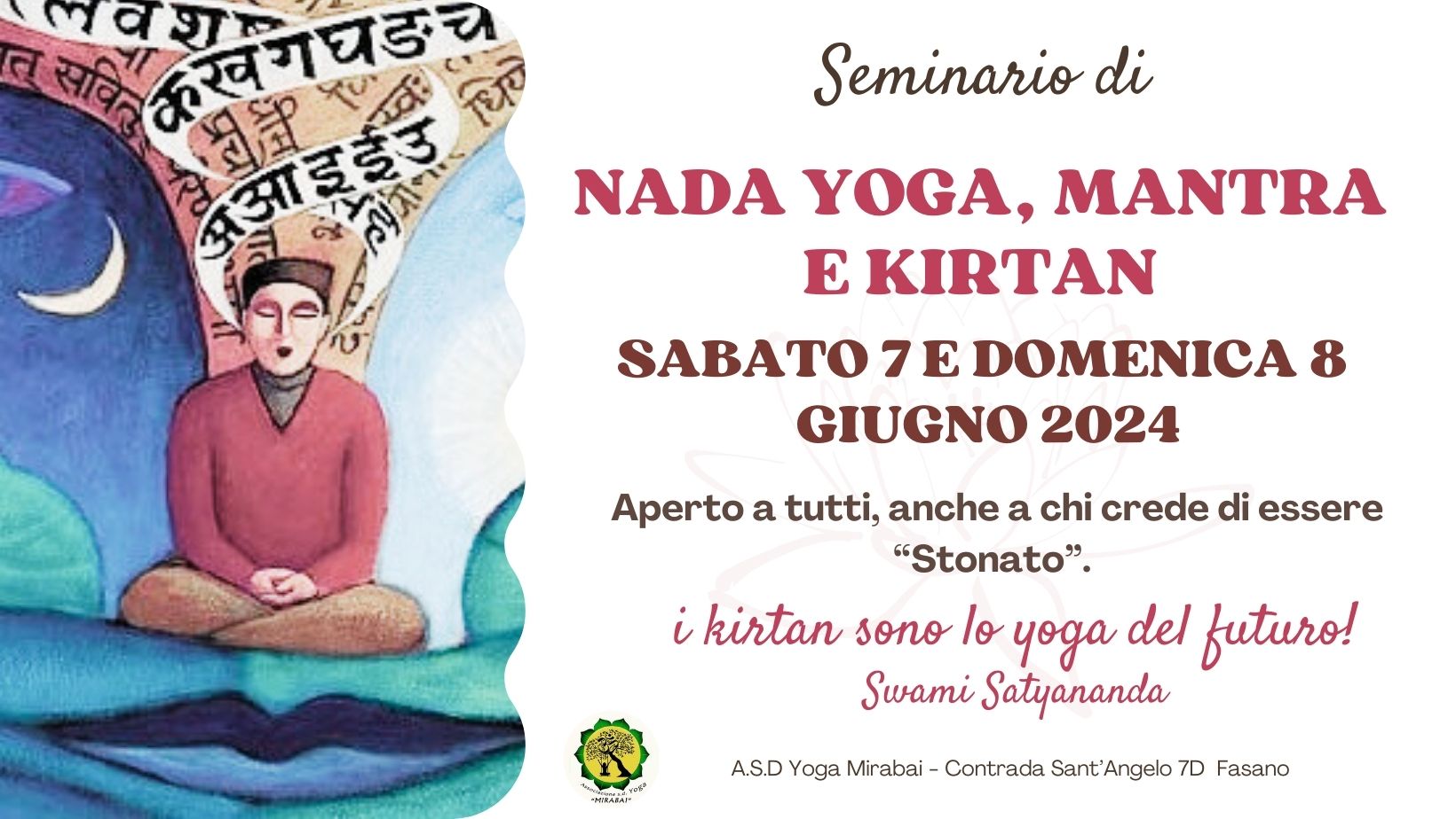 Seminario di Nada Yoga, Mantra e Kirtan - Puglia