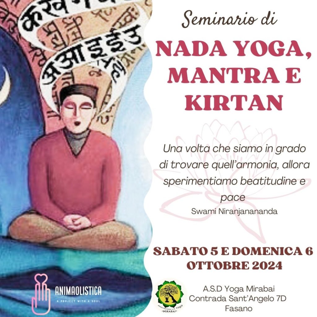 Nada Yoga, Mantra e Kirtan - Puglia